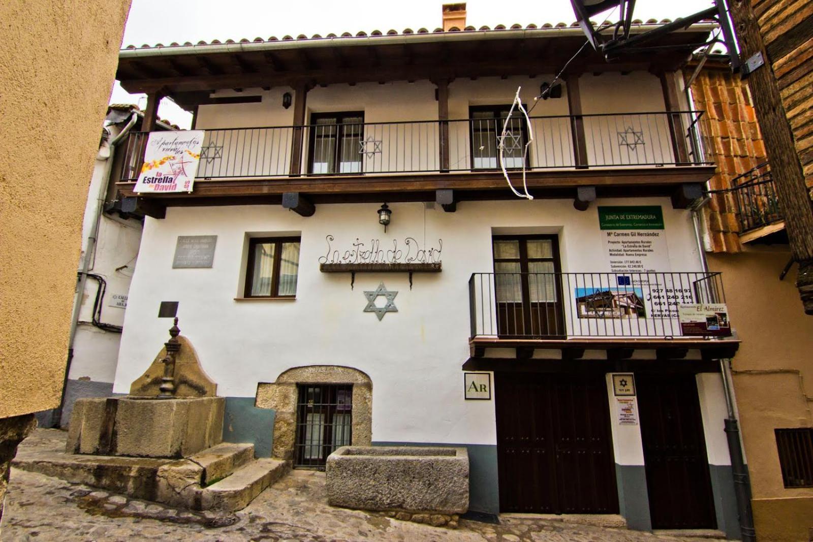 La Estrella De David, Apartamentos Rurales Hervás Εξωτερικό φωτογραφία